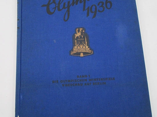 Berlin Olympic Games (1). 174 stickers. 1936. Prints and map