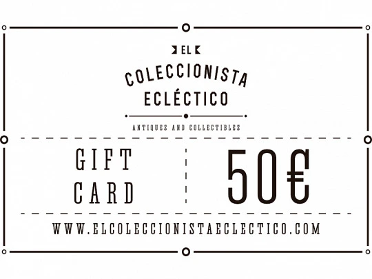 Buy a gift card with 50 euros of balance!